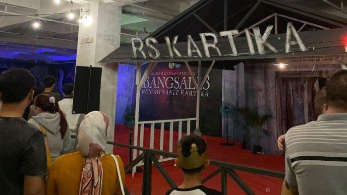 Tempat Wisata di Lampung, Seramnya Rumah Hantu RS Kartika Bikin Sport ...